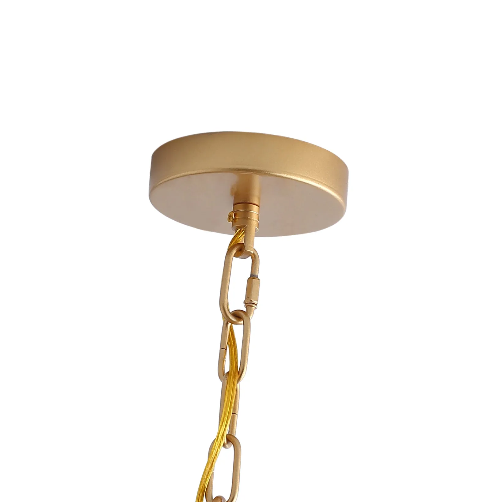28-Lights Wagon Wheel-Shape Chandelier