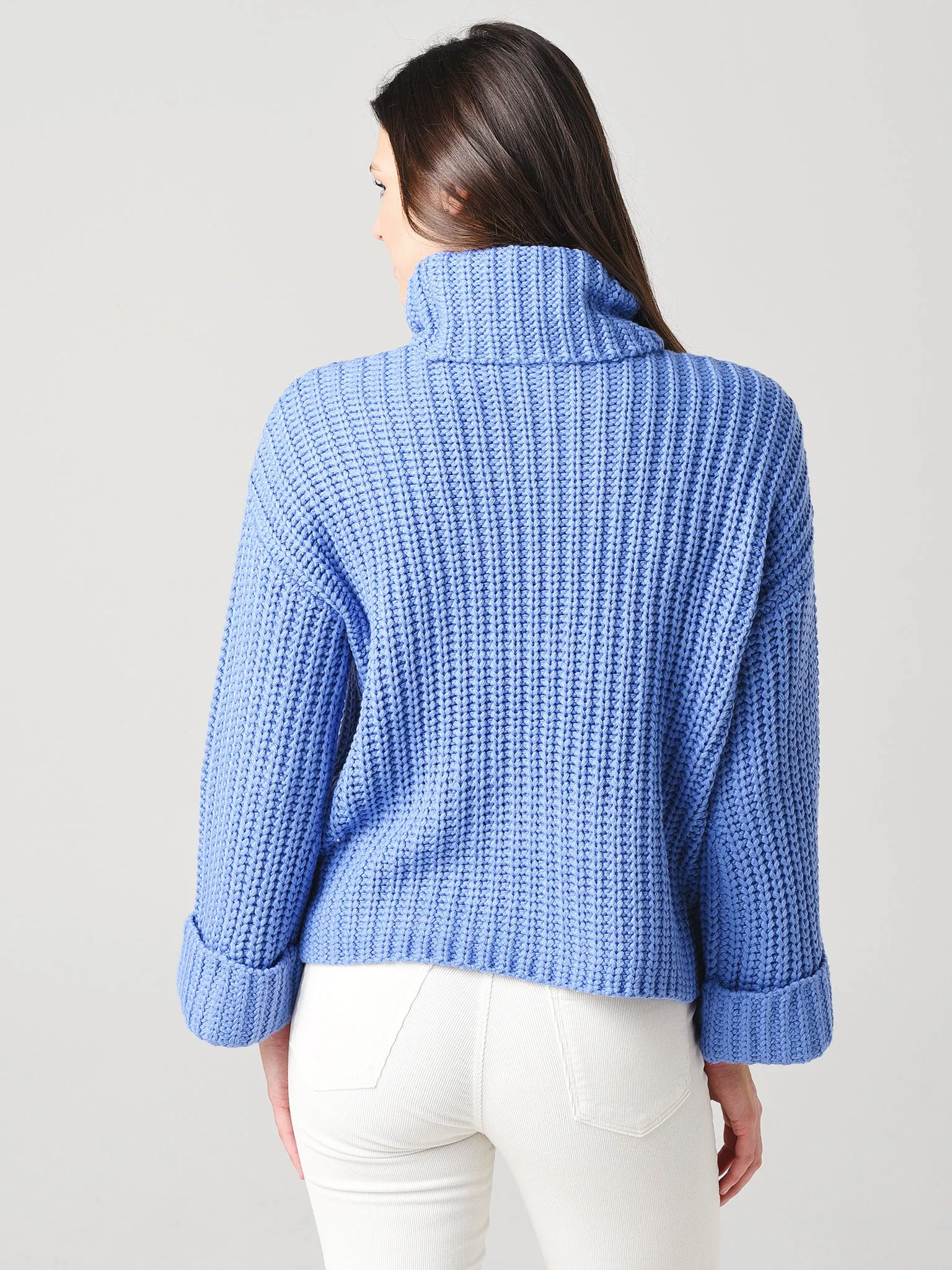 525 Women's Wide Sleeve Turtleneck Sweater