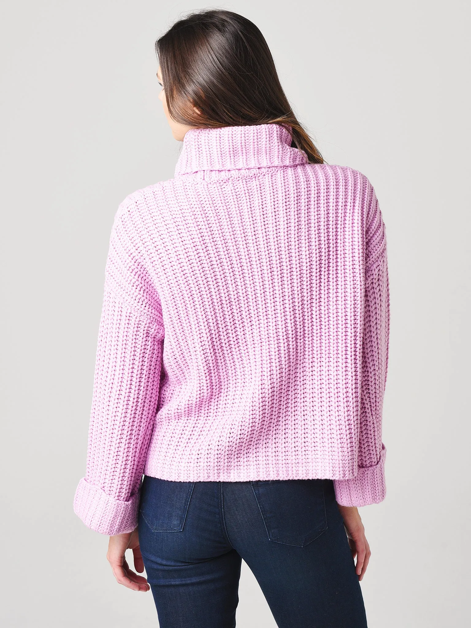 525 Women's Wide Sleeve Turtleneck Sweater