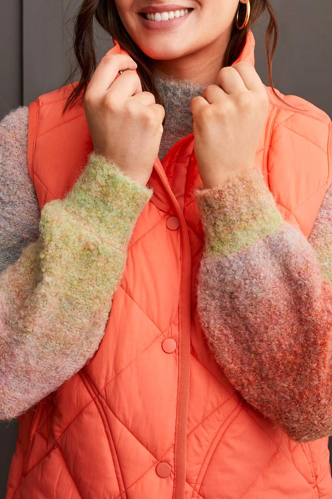 A Line Puffer Vest
