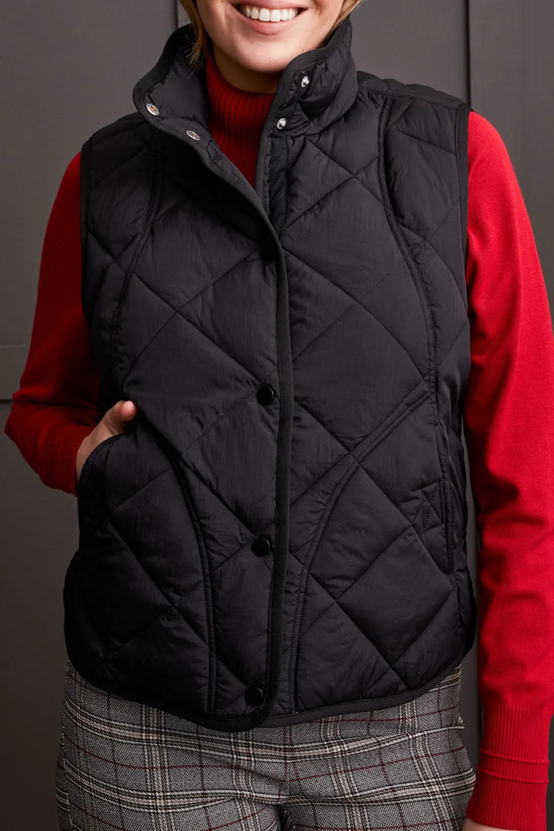 A Line Puffer Vest