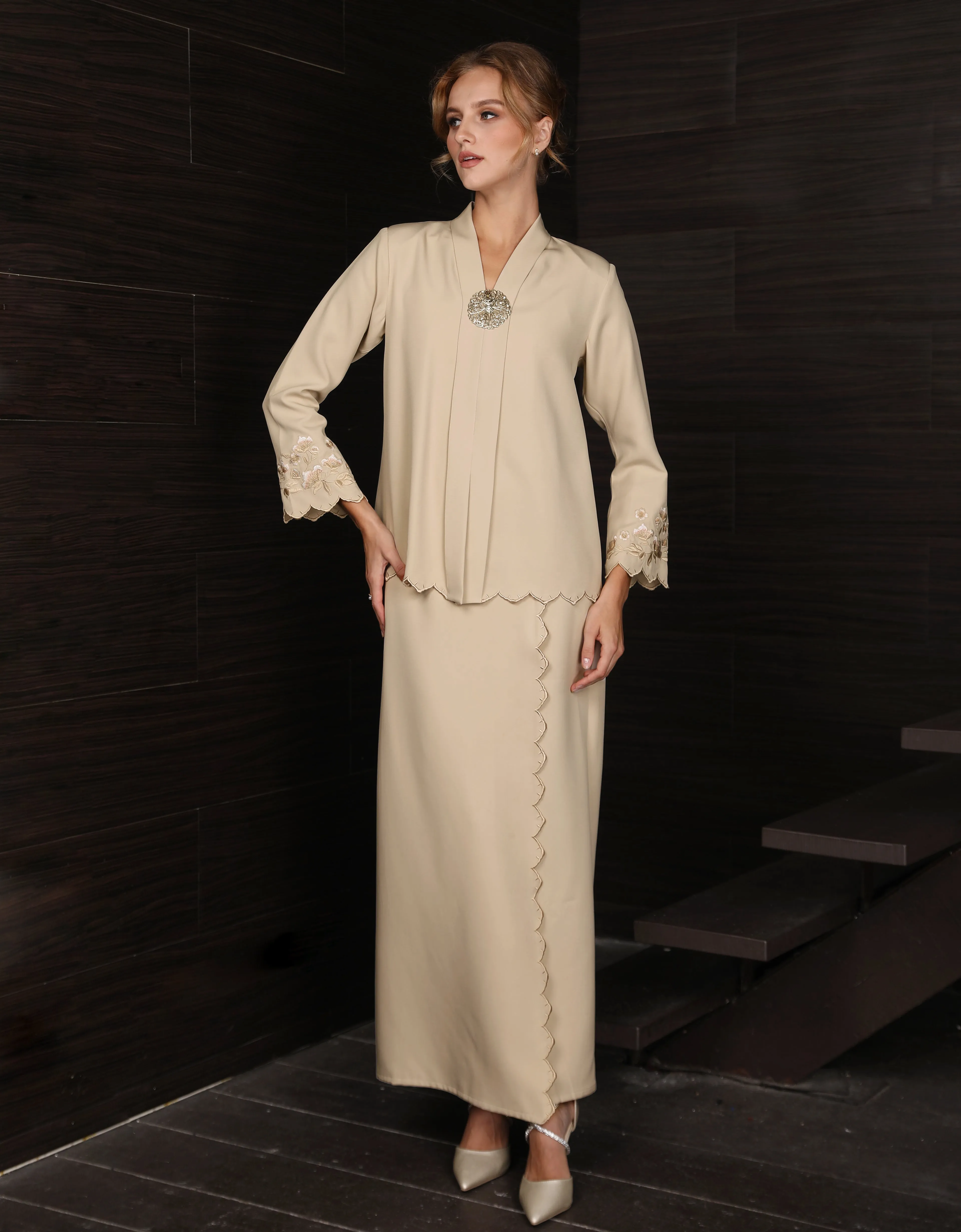 BAJU KEBAYA JOSELLE (NUDE)