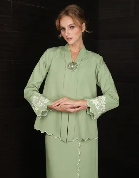 BAJU KEBAYA JOSELLE (TENDRIL GREEN)