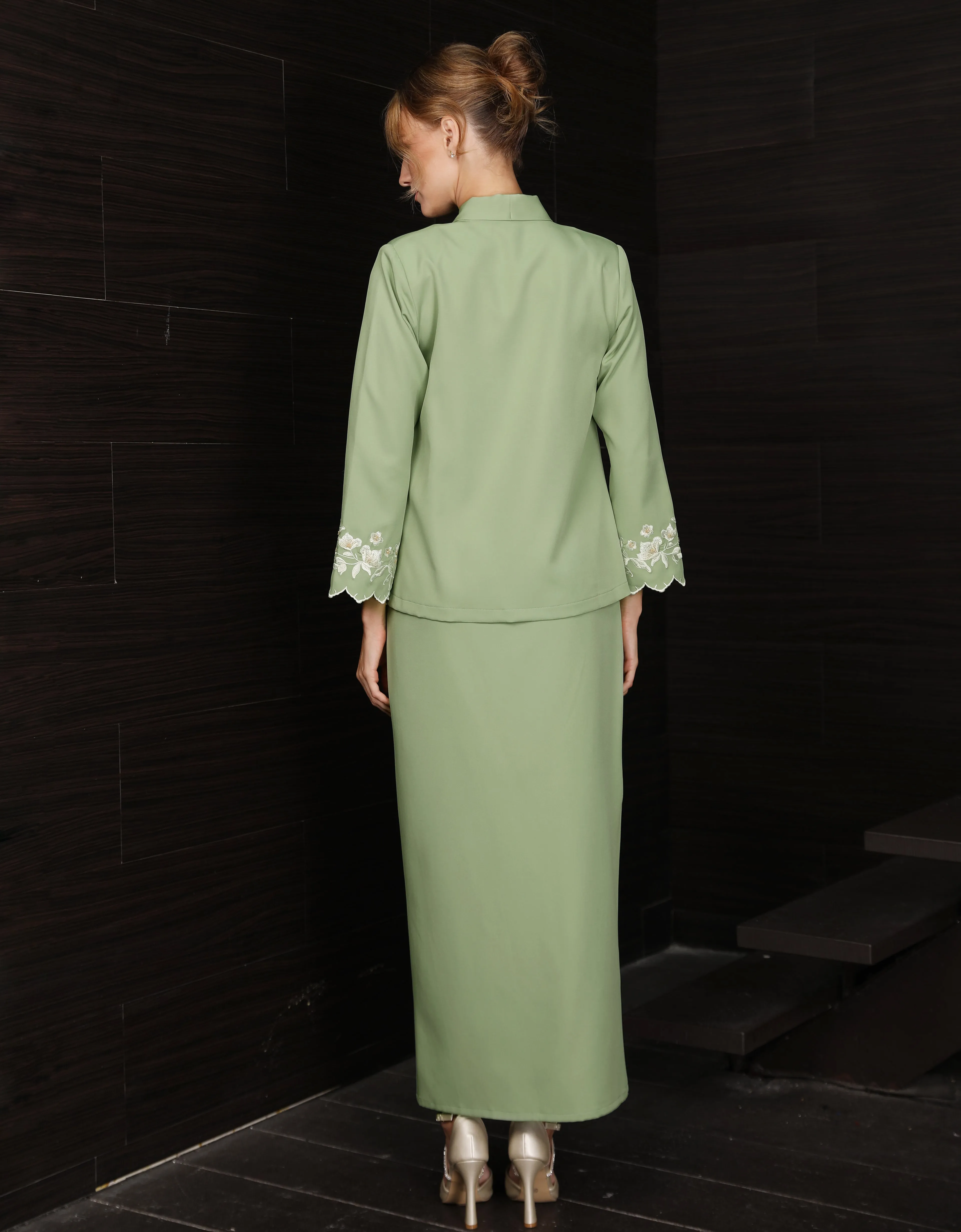 BAJU KEBAYA JOSELLE (TENDRIL GREEN)