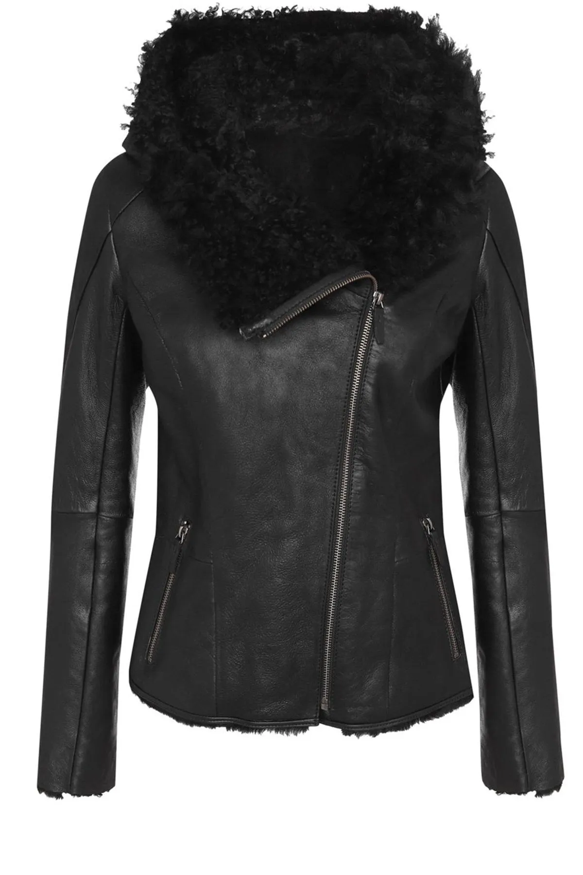 Black Shearling Jacket