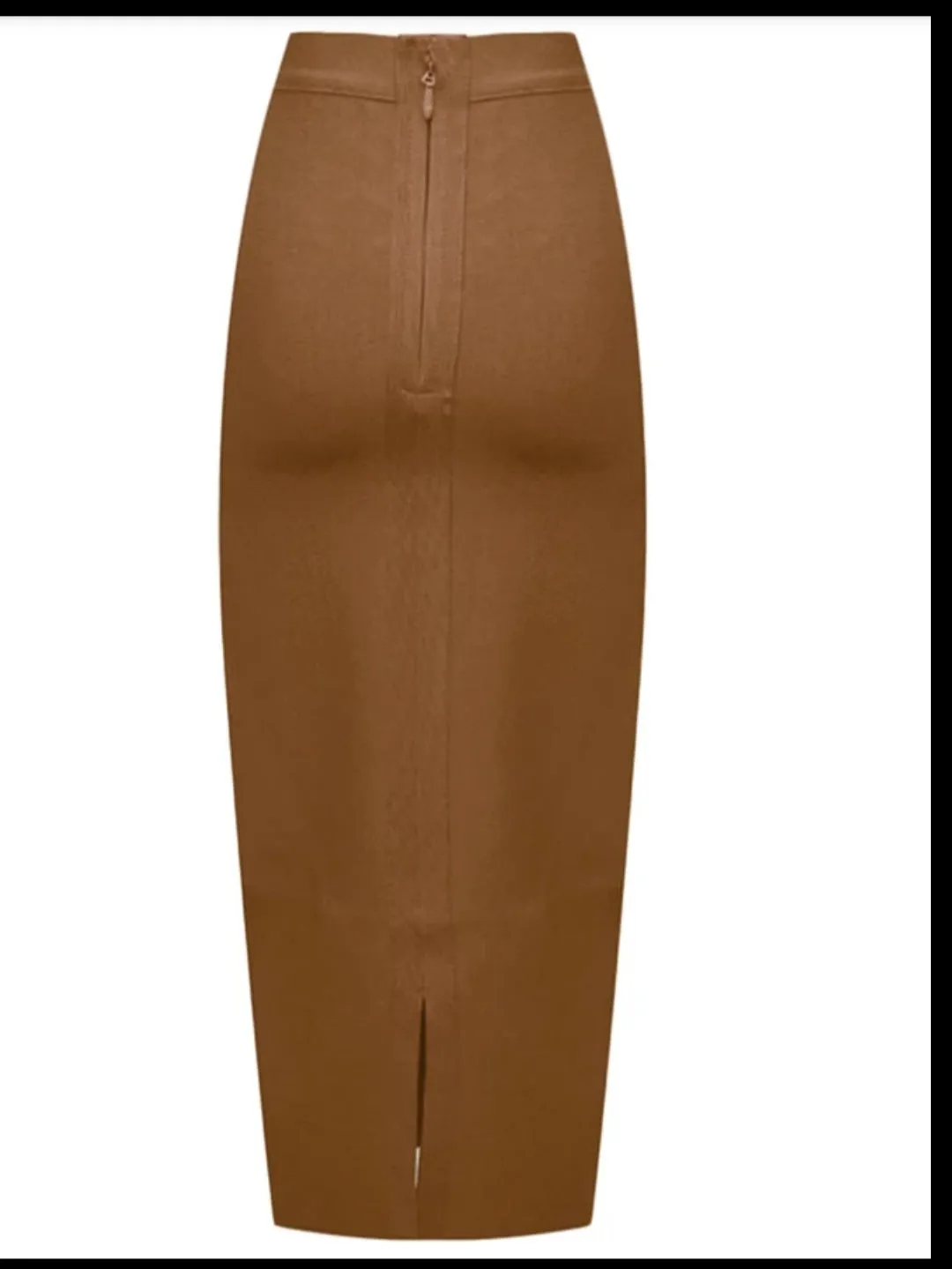 Boss Lady- High Waist Midi BANDAGE SKIRT (Multiple colors)