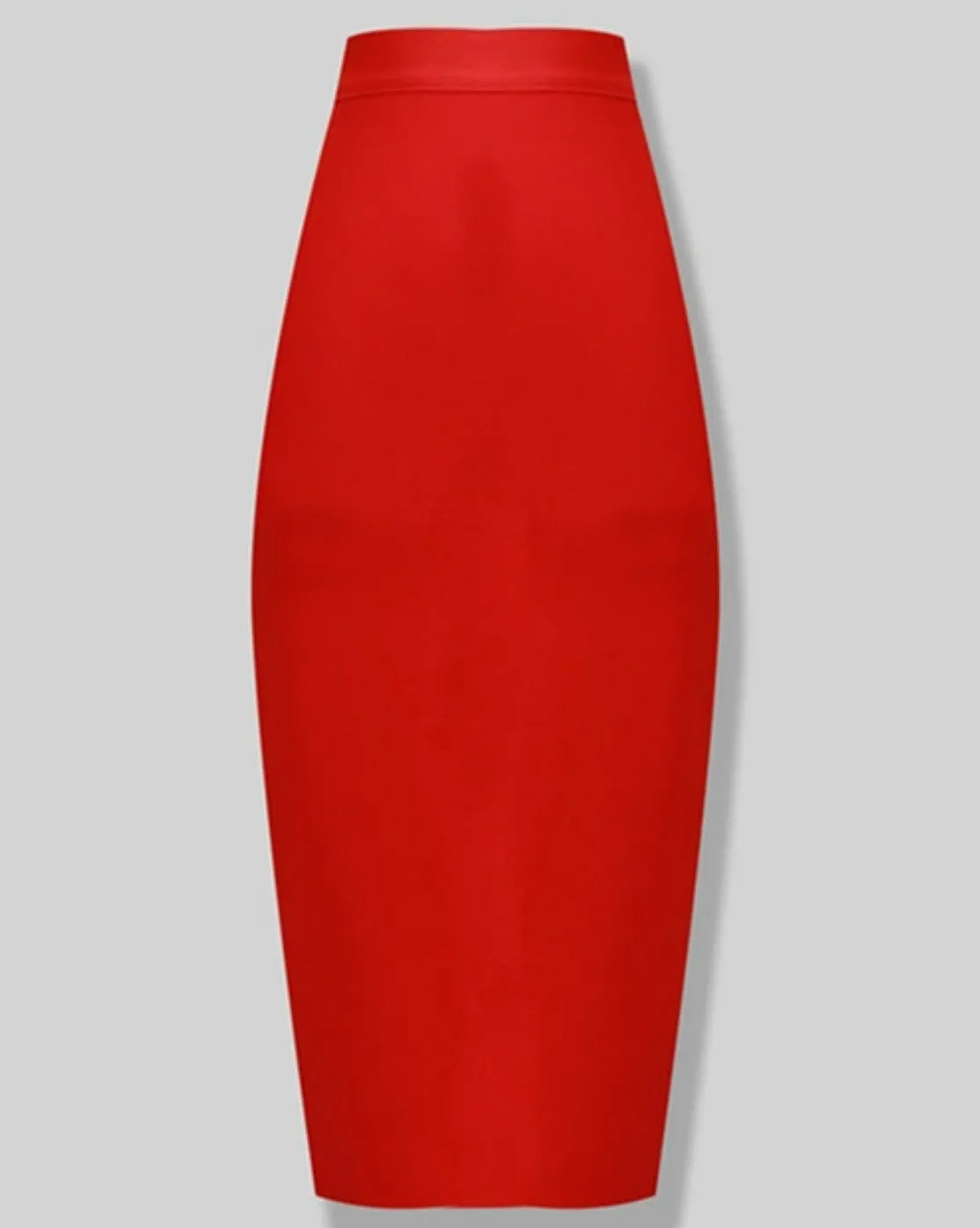 Boss Lady- High Waist Midi BANDAGE SKIRT (Multiple colors)