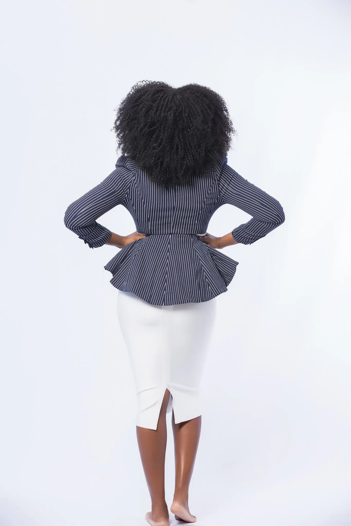 Boss Lady- High Waist Midi BANDAGE SKIRT (Multiple colors)