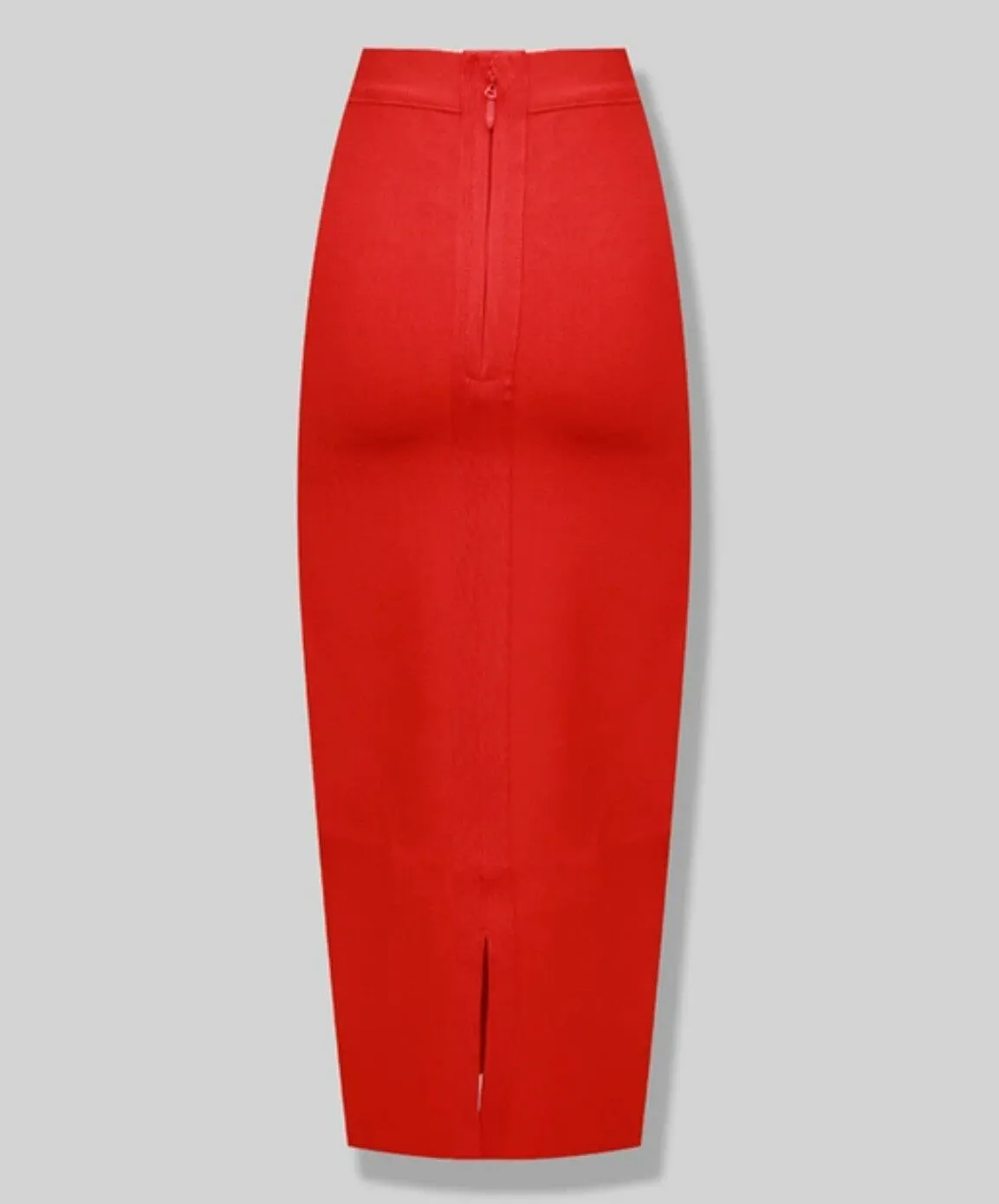 Boss Lady- High Waist Midi BANDAGE SKIRT (Multiple colors)