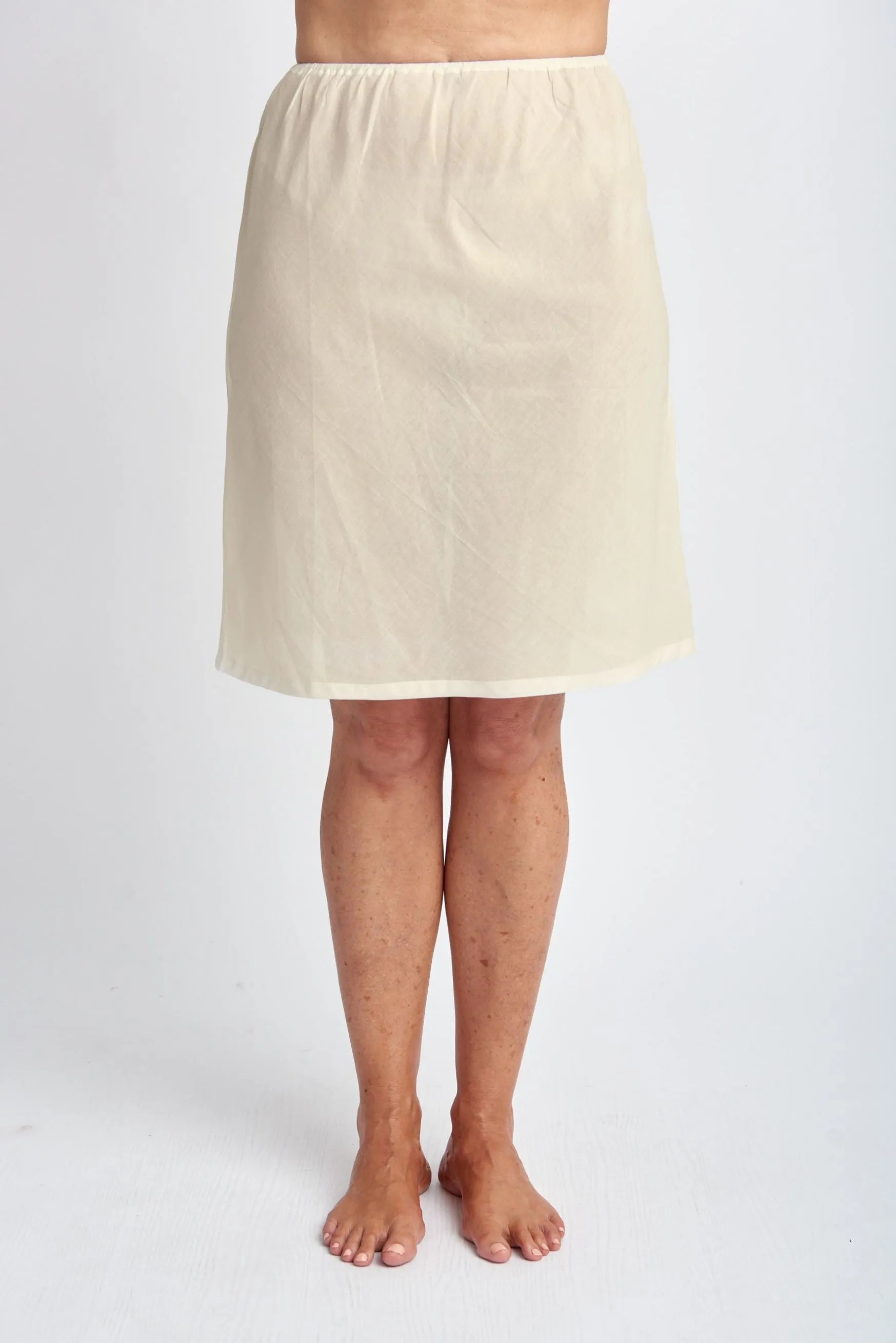 Cotton 1/2 Slip Natural
