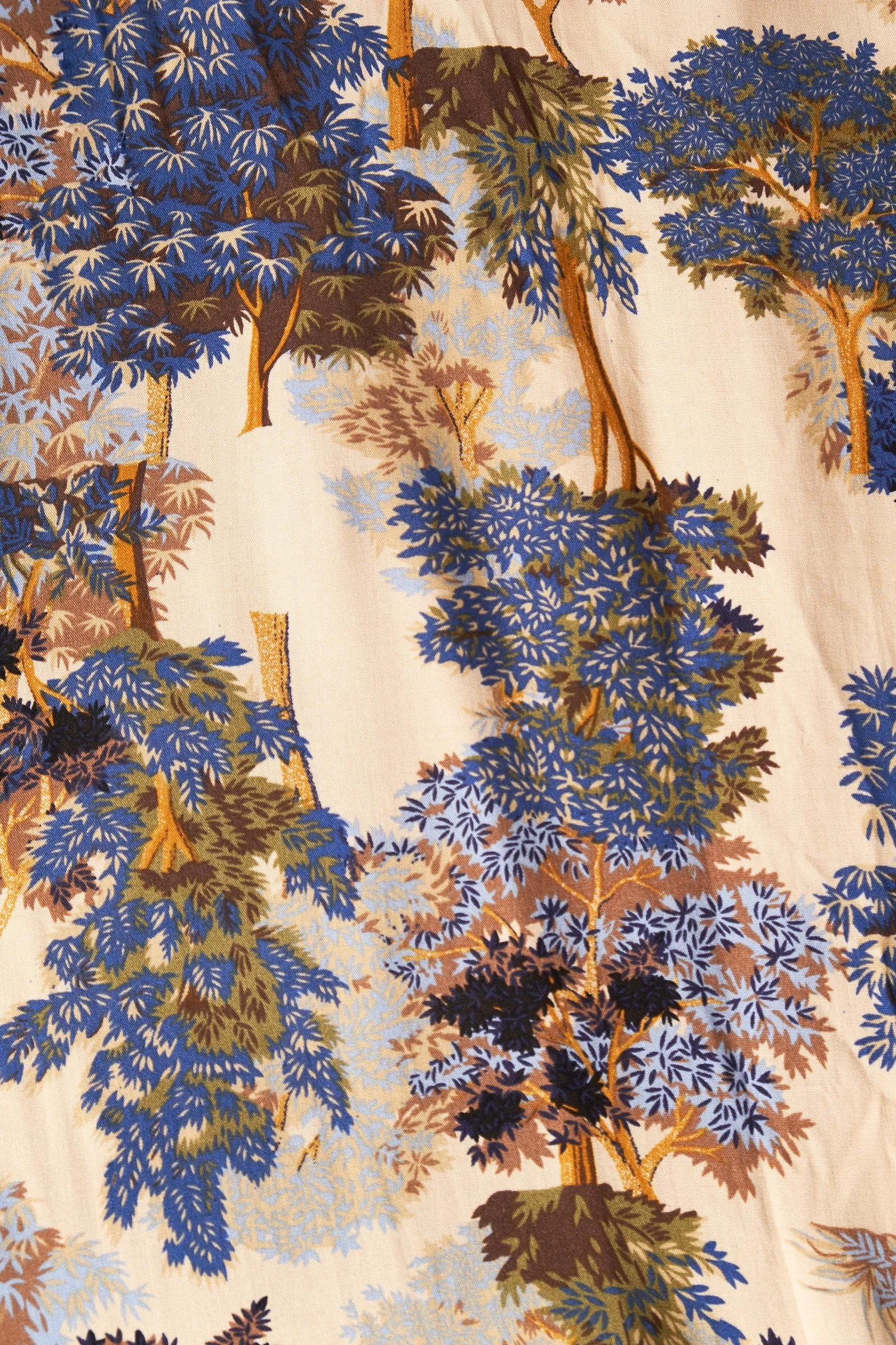 Didee Forest Scape Print Mini Dress - Navy