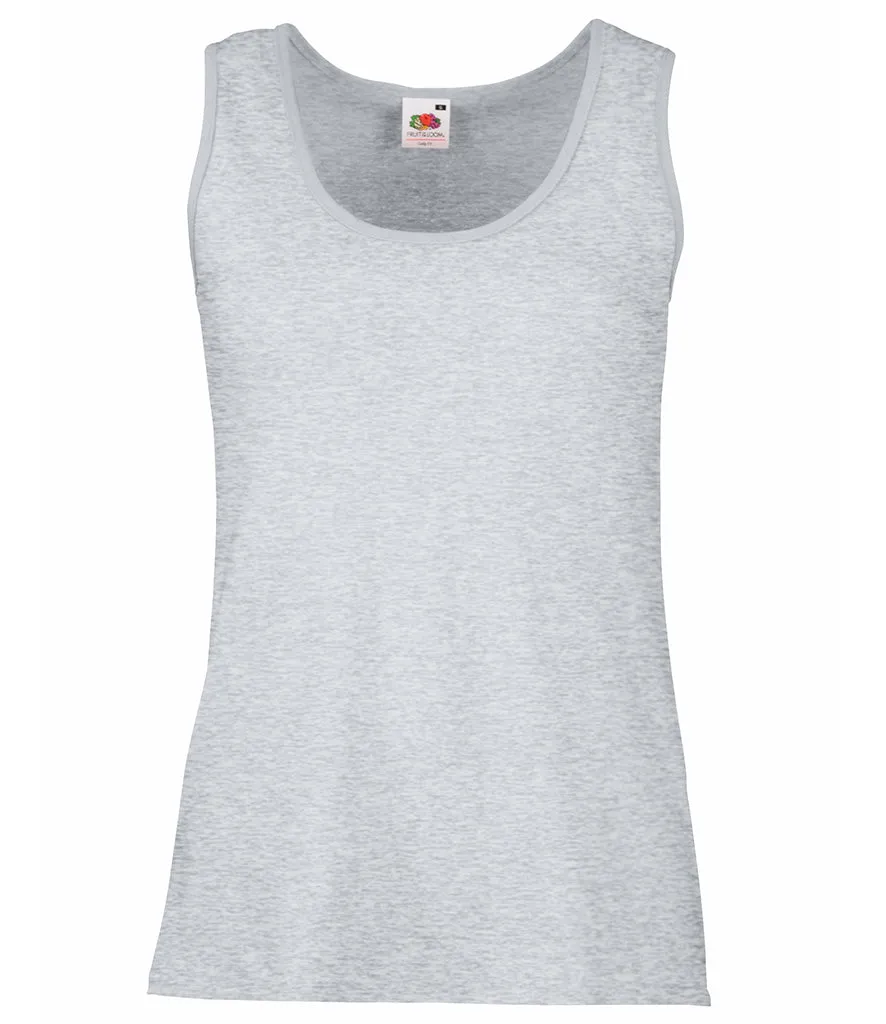 Fruit of the Loom Ladies Valueweight Athletic Vest