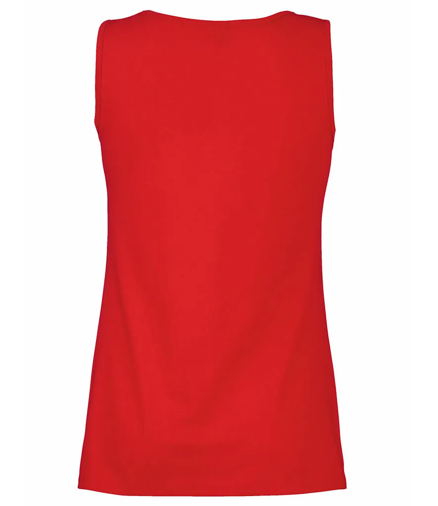 Fruit of the Loom Ladies Valueweight Athletic Vest