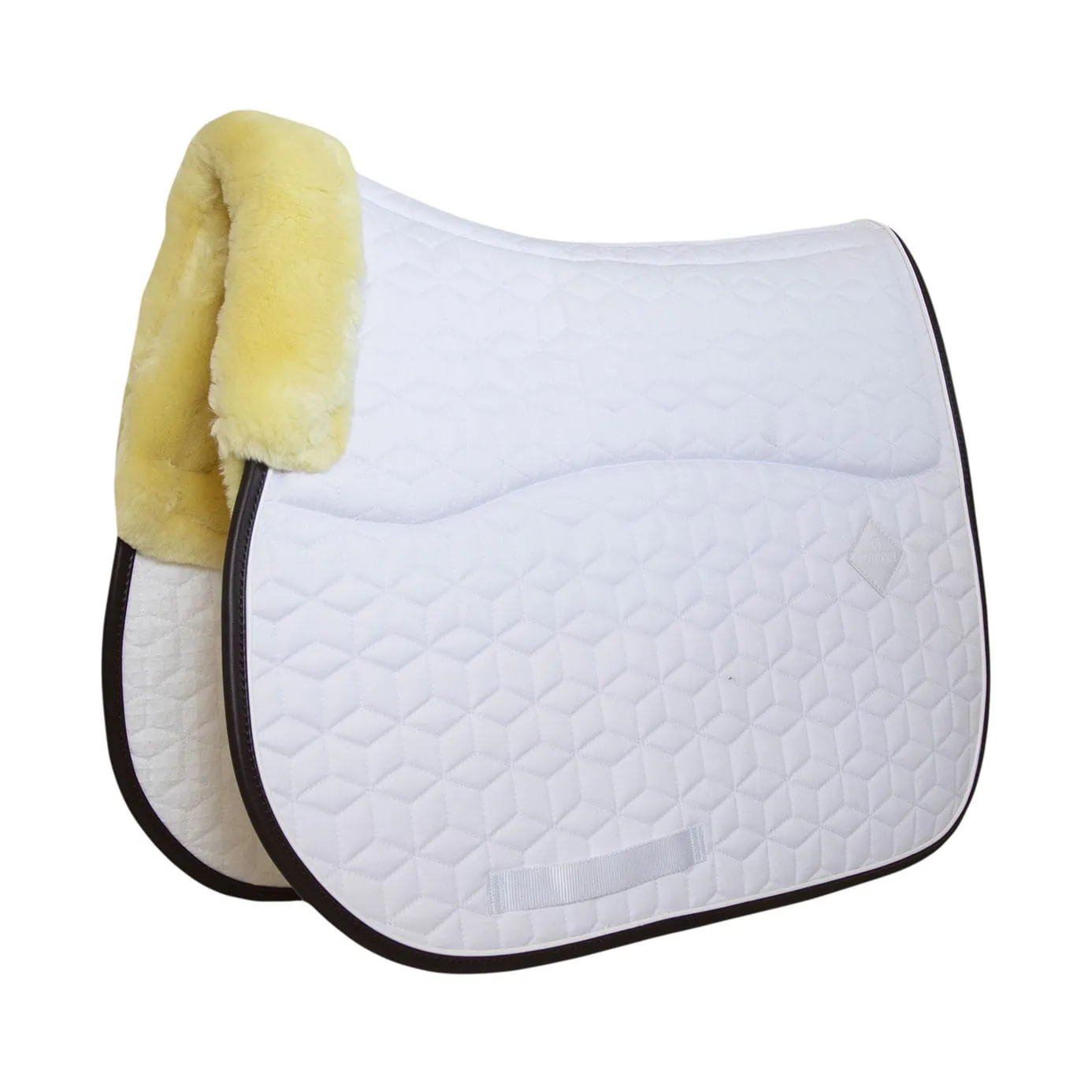 Kentucky Horsewear Skin Friendly Star Quilt Jumping Saddle Cloth - White