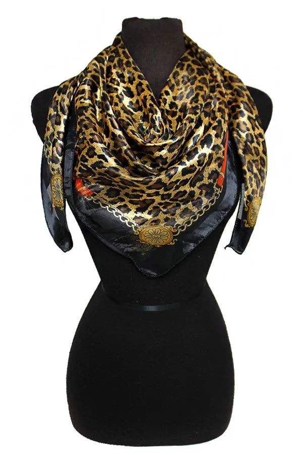 Leopard Print Scarf