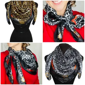 Leopard Print Scarf