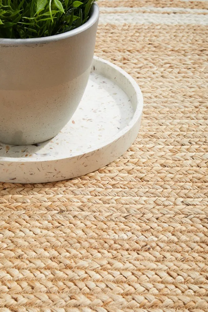 Noosa 111 Oval Rug (Natural) by Rug Culture