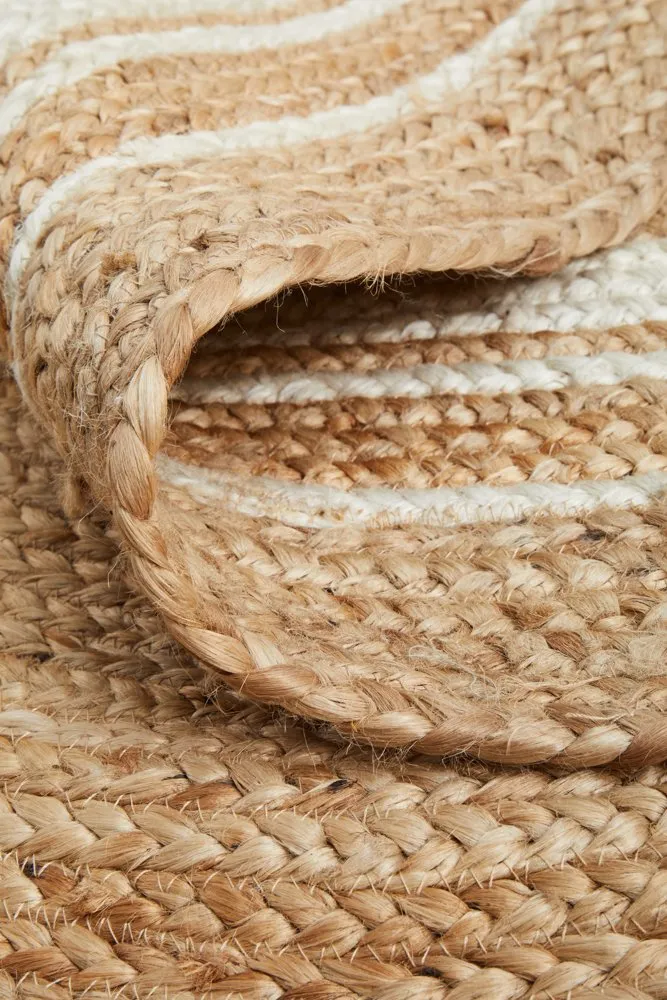 Noosa 111 Oval Rug (Natural) by Rug Culture