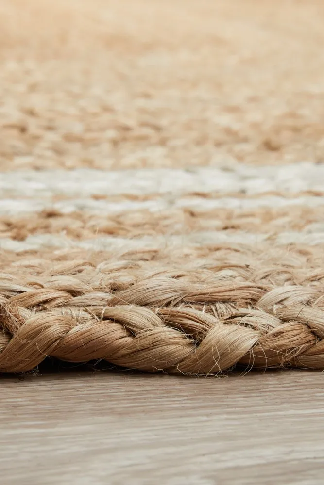 Noosa 111 Oval Rug (Natural) by Rug Culture