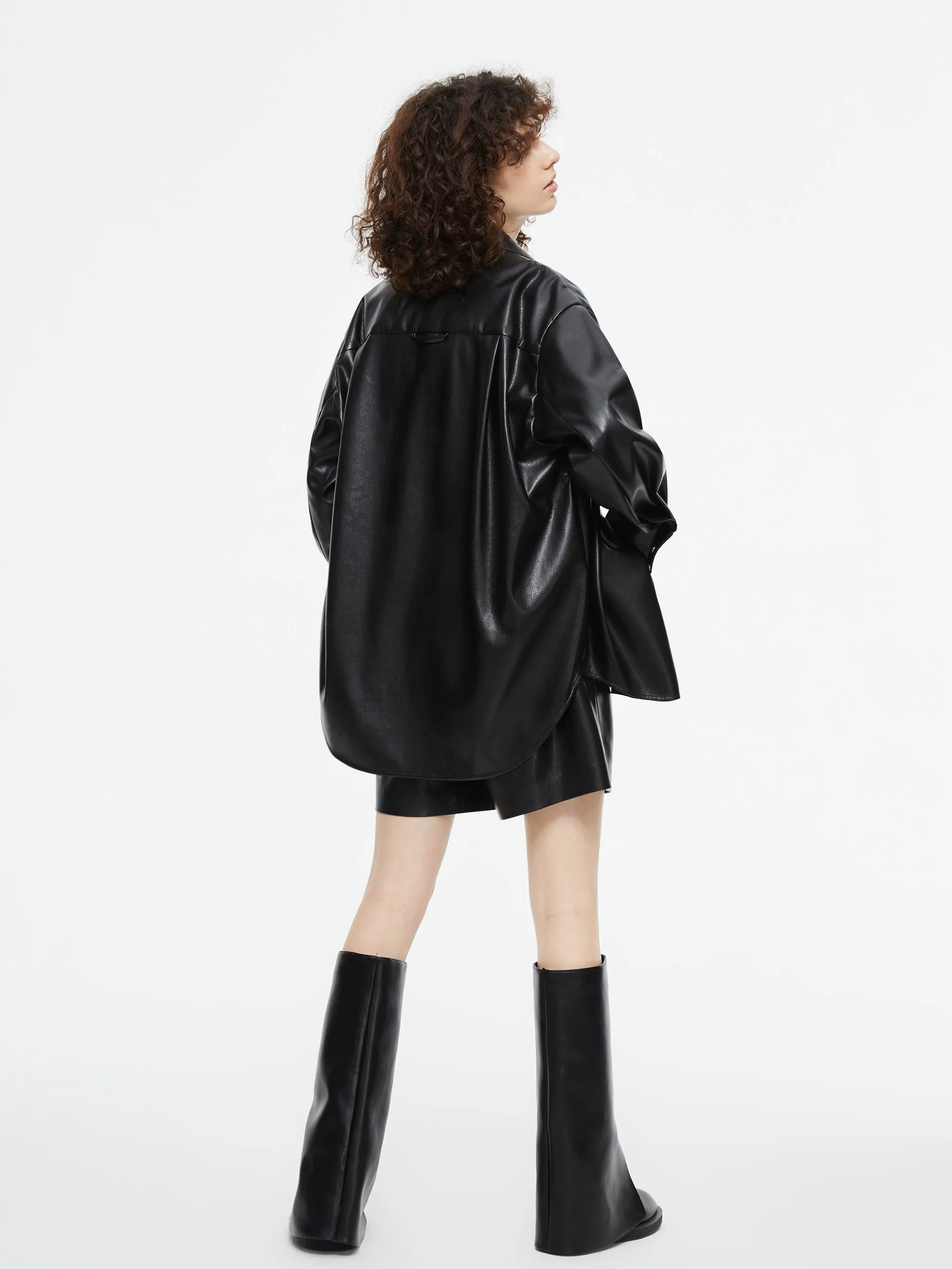'Original' Vegan Leather Shacket