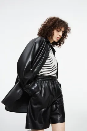 'Original' Vegan Leather Shorts