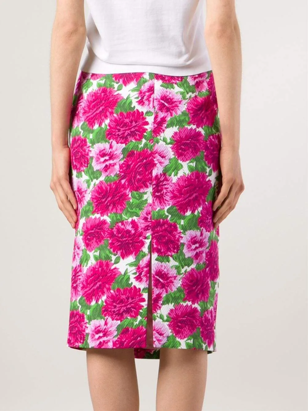Peony Pencil Skirt