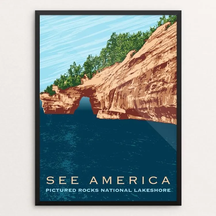 Pictured Rocks National Lakeshore by Mark Forton