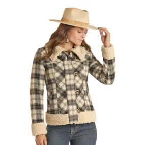 Powder River Outfitters Ladies Berber Wool Natural Coat DW92C01495