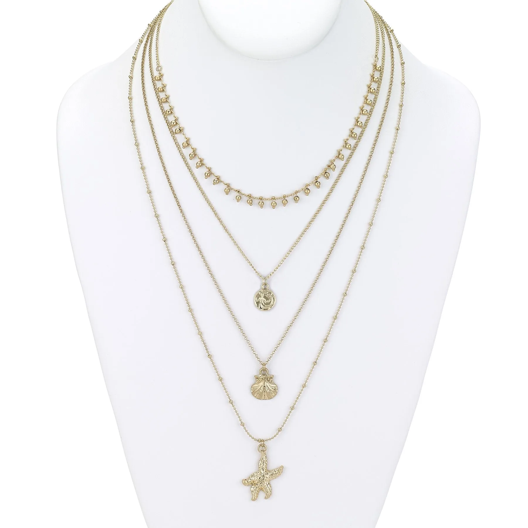 Sea of Life Layered Necklace