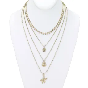 Sea of Life Layered Necklace