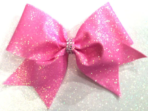 Sparkly Glitter Cheer Bow | Choose your color