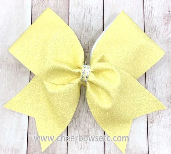Sparkly Glitter Cheer Bow | Choose your color