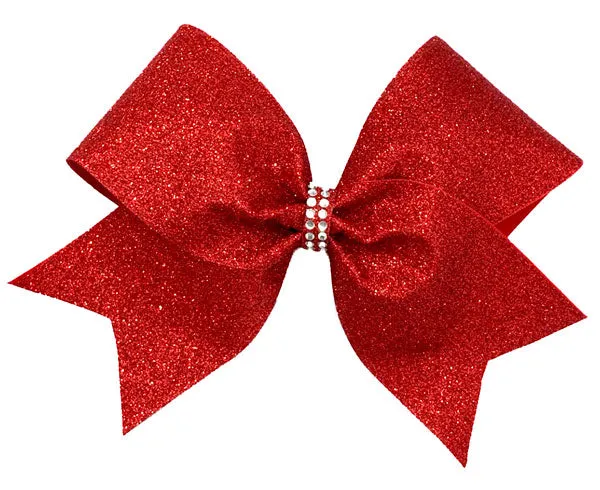 Sparkly Glitter Cheer Bow | Choose your color