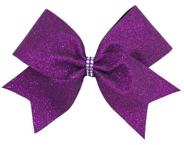 Sparkly Glitter Cheer Bow | Choose your color