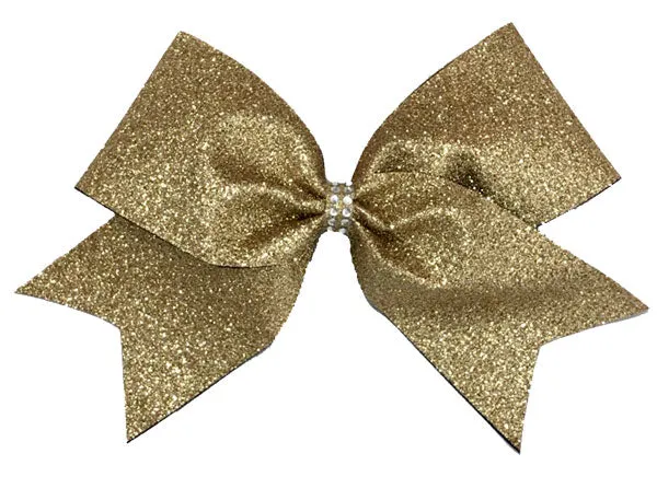 Sparkly Glitter Cheer Bow | Choose your color