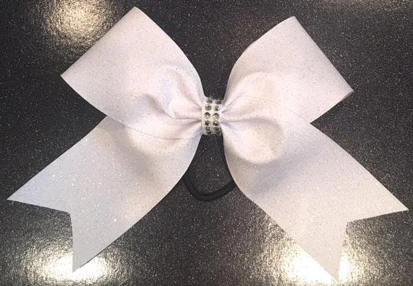 Sparkly Glitter Cheer Bow | Choose your color