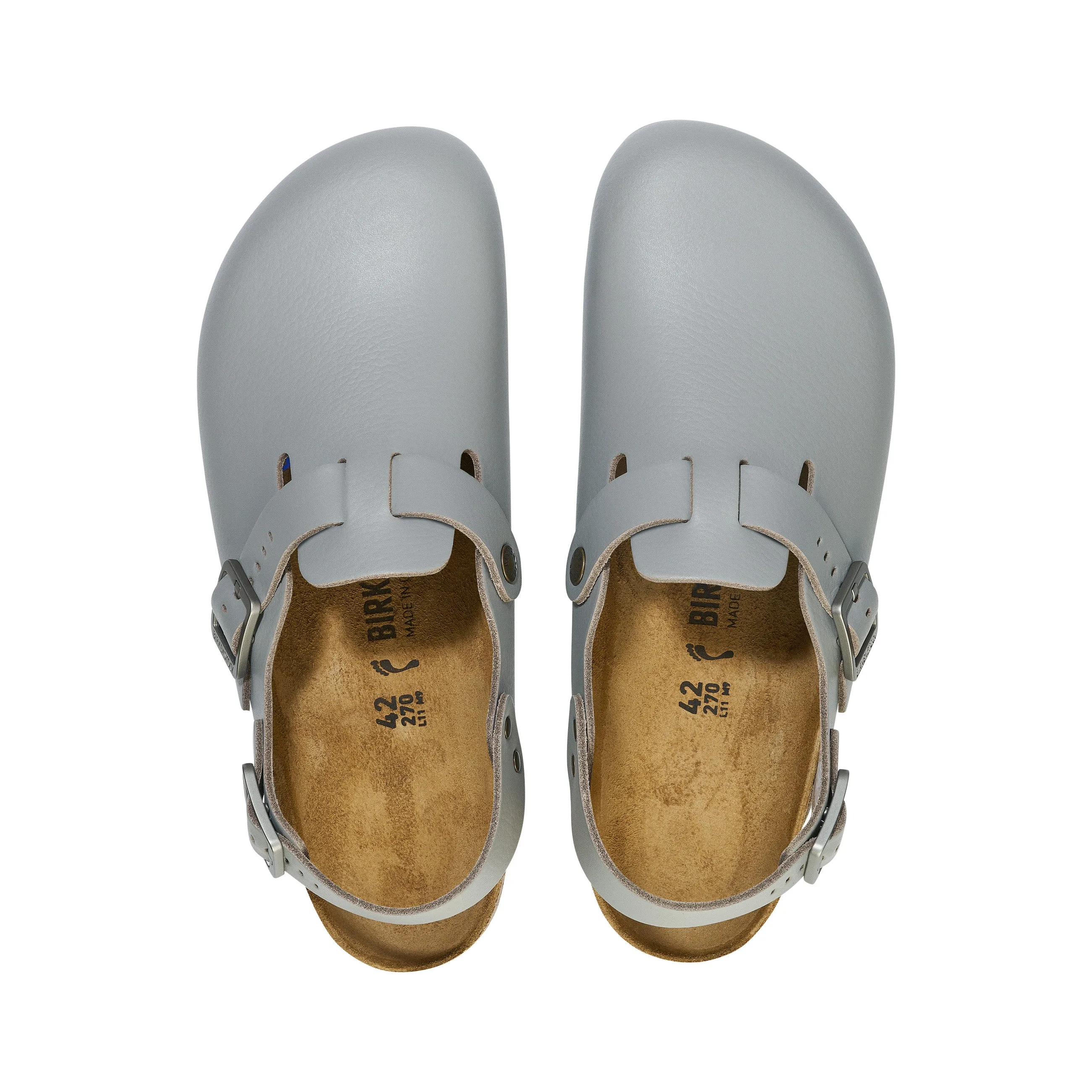 Tokio Pro Grey PU Coated Natural Leather
