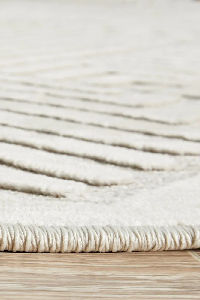 York Cindy Rug (Natural White) by Rug Culture